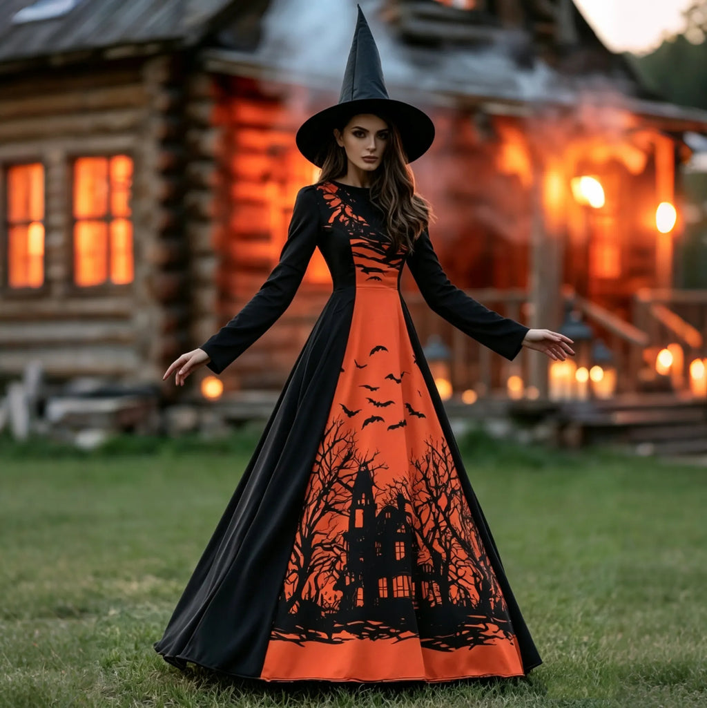 Hauntingly Beautiful Maxi Dress – Party Ready