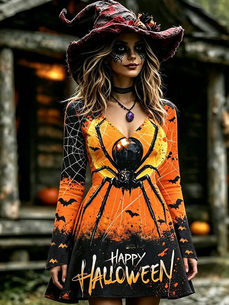 Chic Midi Dress – Boo-tiful Halloween