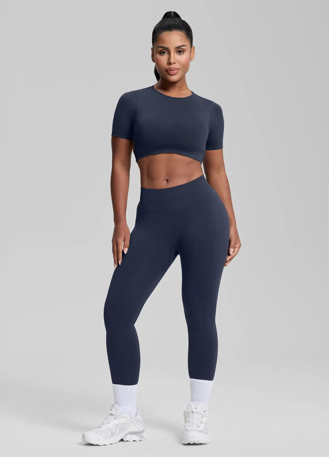 Sculpt High-Waisted Butt-Lifting Leggings with Tummy Control & Shaping for Training