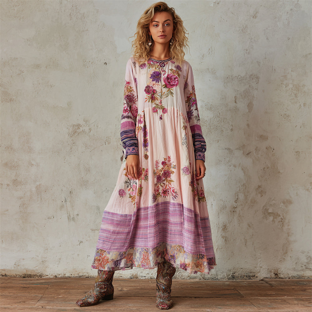 Bohemian Midi Dress for Every Day – Budget-Friendly