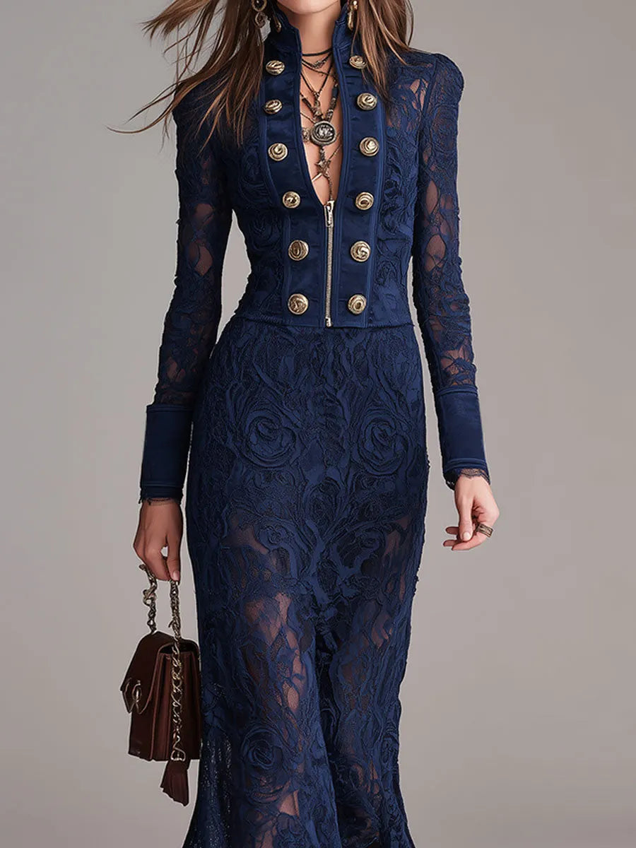 Boho Maxi Dress in lace, Smart Price