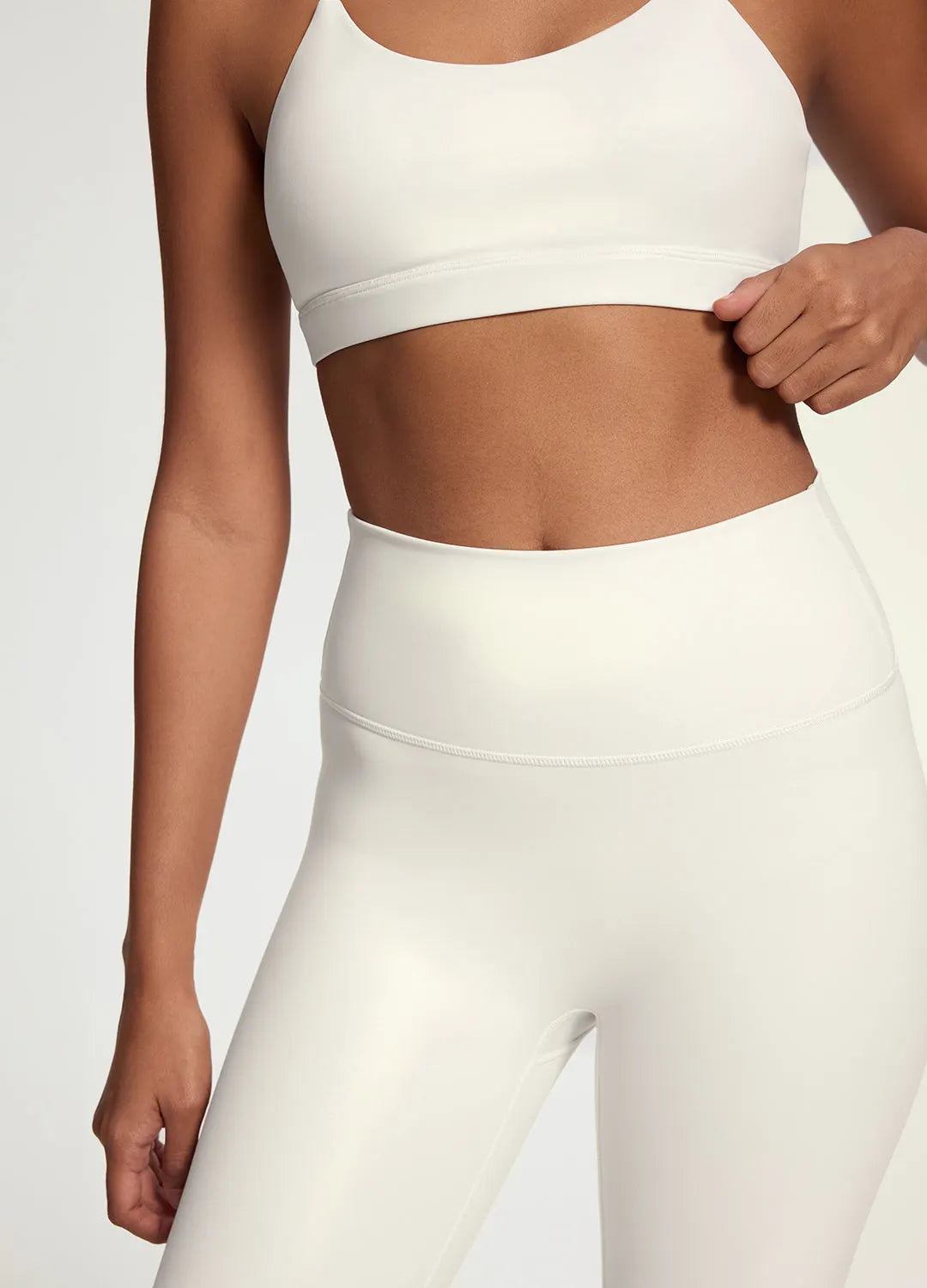 Premium Faux Leather 7/8-Length Leggings