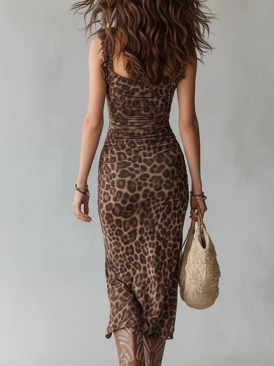 Retro Midi Dress for Every Day – Everyday Luxury