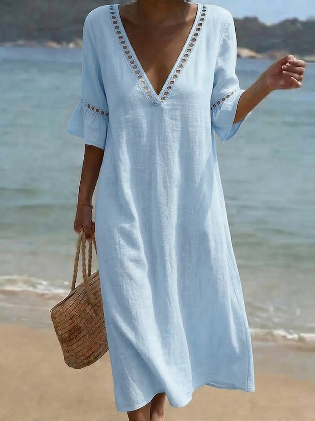 Dress with linen – Affordable Luxury