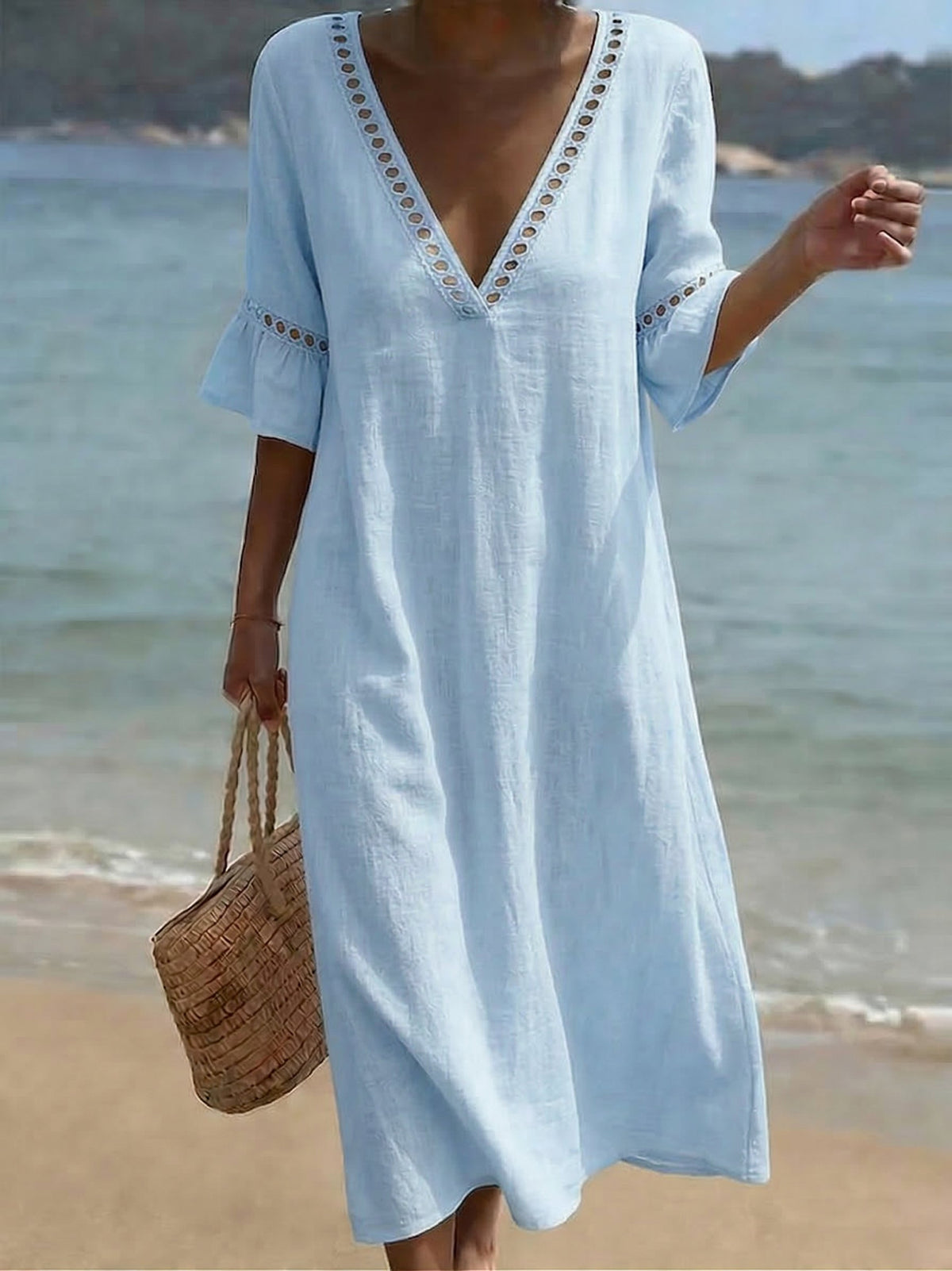 Dress with linen – Affordable Luxury