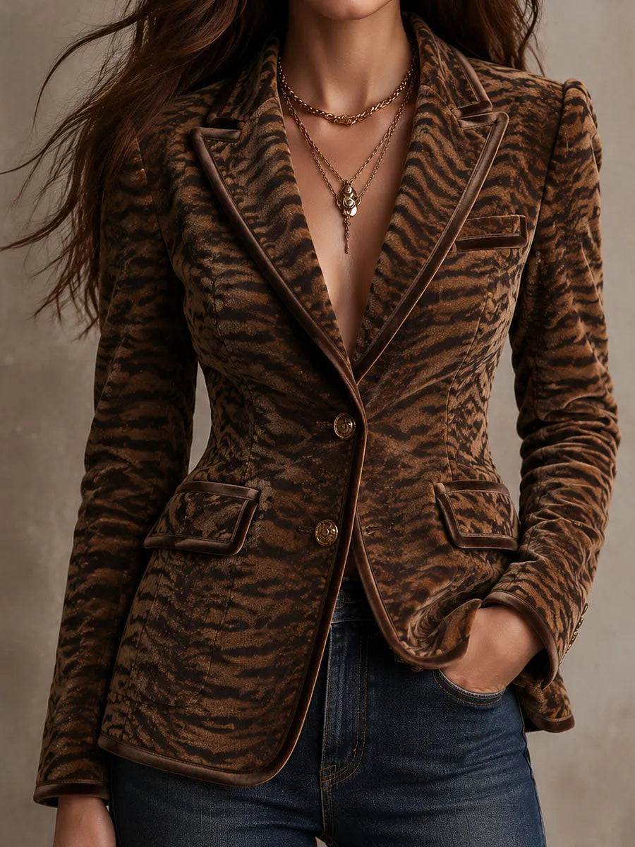 Blazer That Flatters – Vintage & velvet