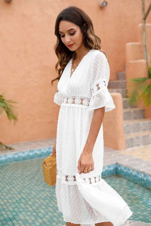 Jenson Cotton Eyelet Maxi Dress - FINAL SALE