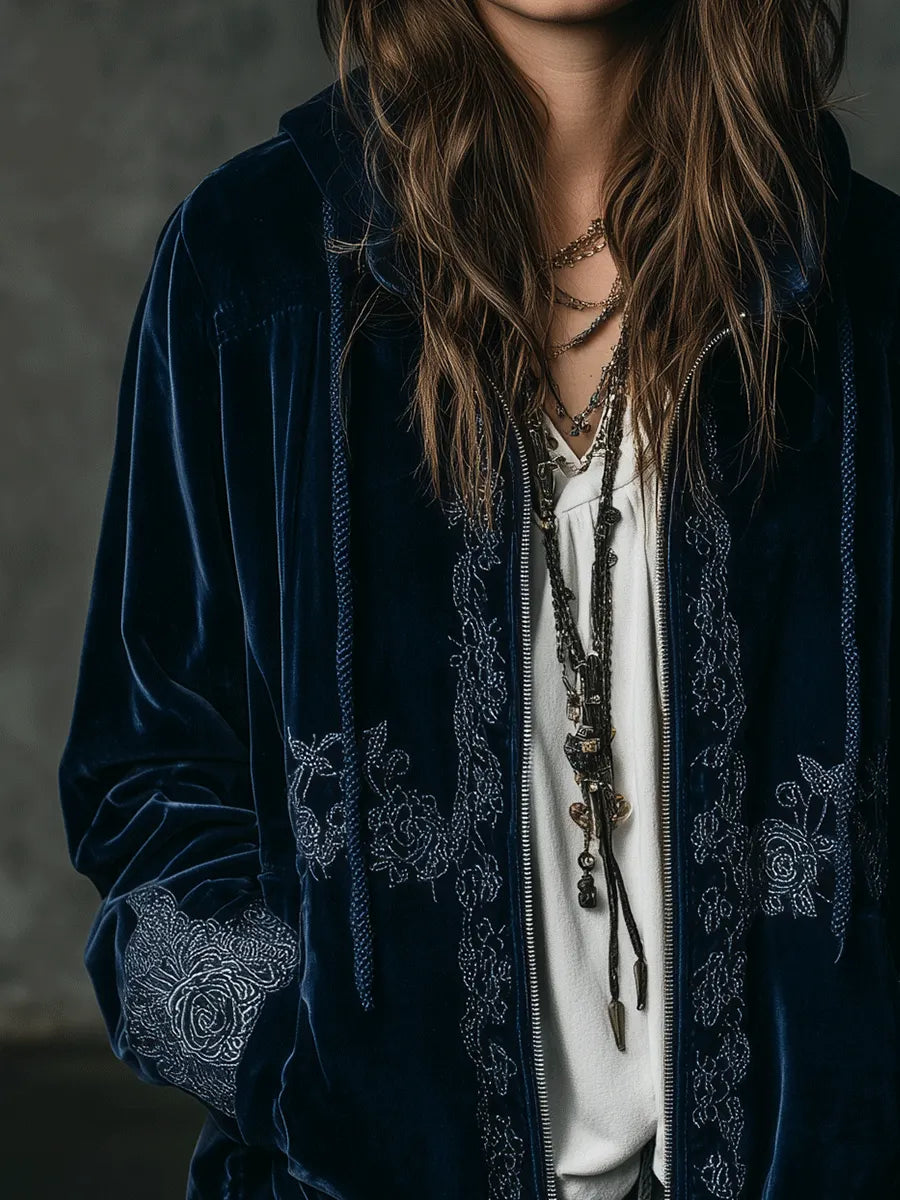 Jacket That Flatters – Boho & velvet
