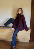 High Neck Short Coat