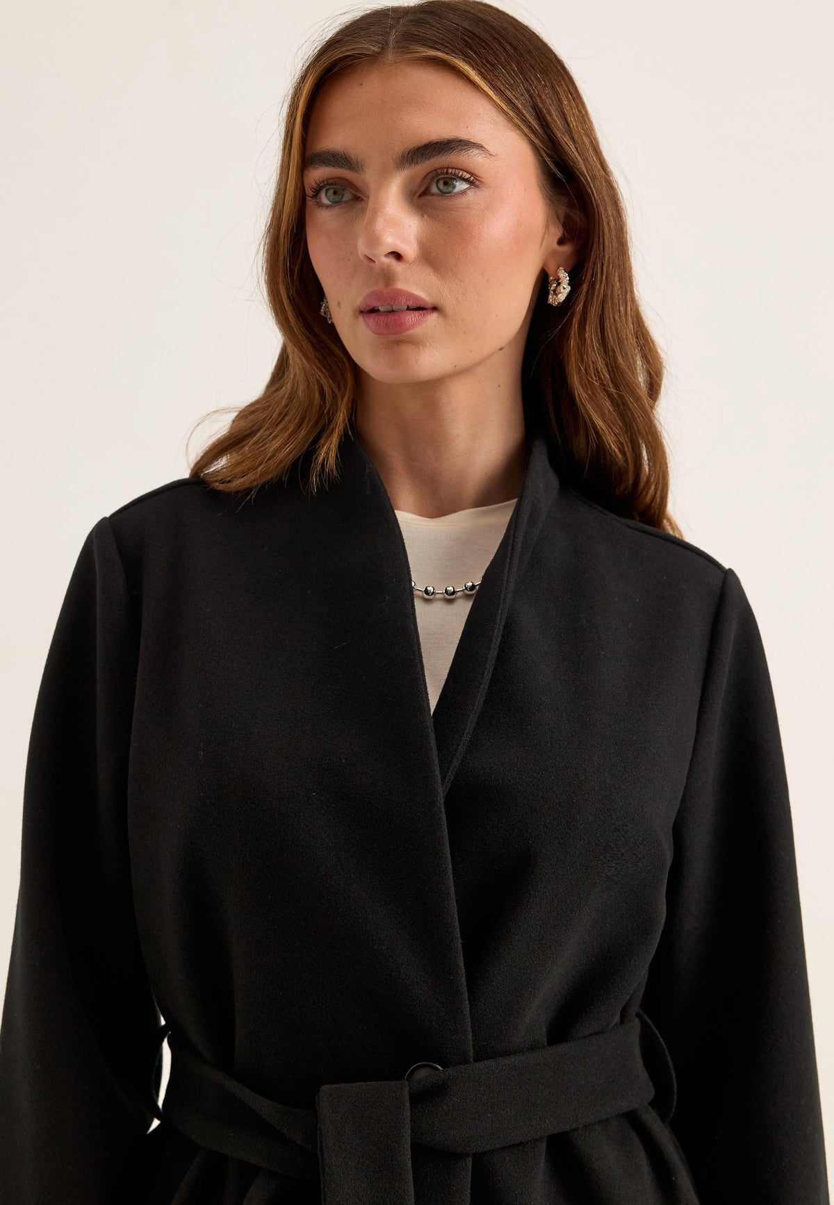 Belted Long Coat