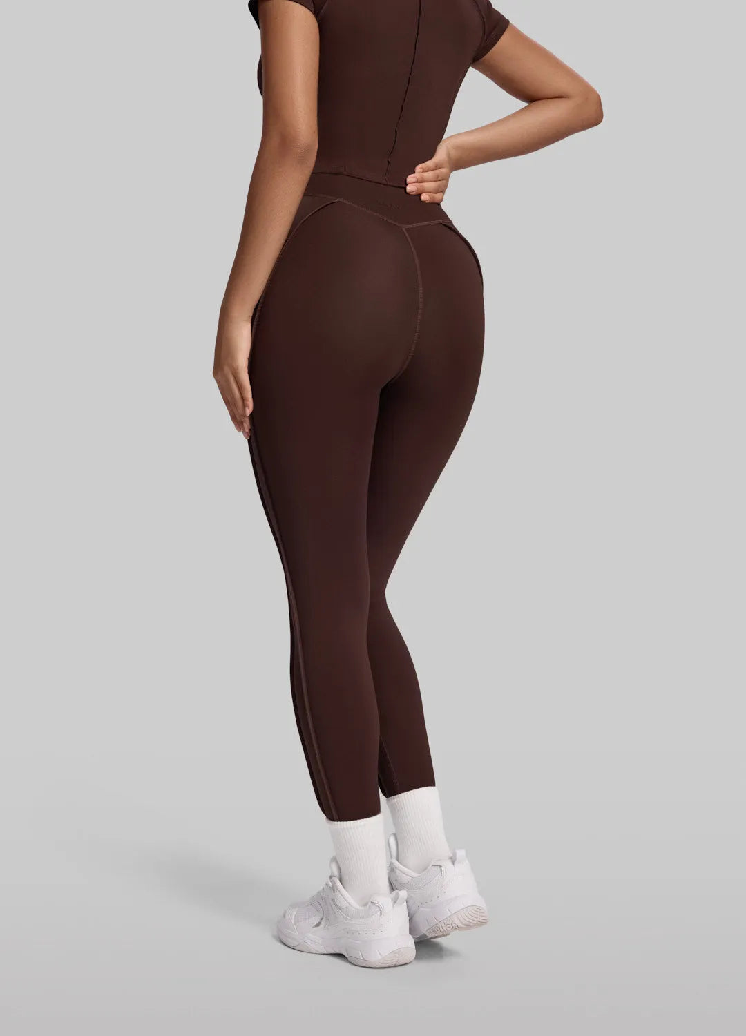 Contour Stitch Leggings: Sculpted Fit, All-Day Comfort