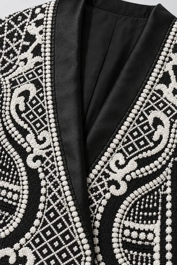 Women's Pearl & Bead Blazer