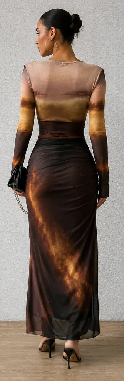 Opal Mirage Maxi Dress