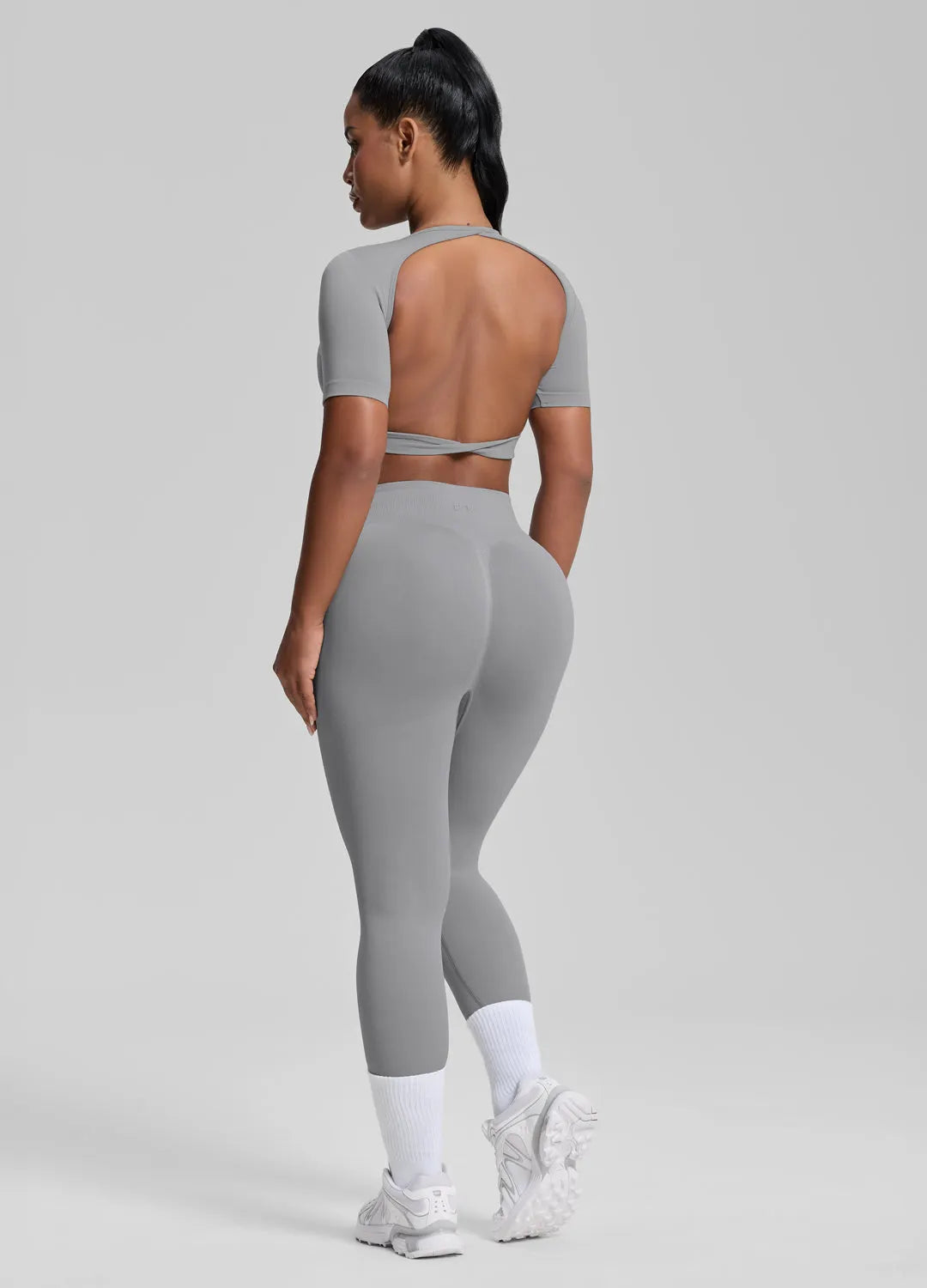 Sculpt High-Waisted Butt-Lifting Leggings with Tummy Control for Shaping and Training