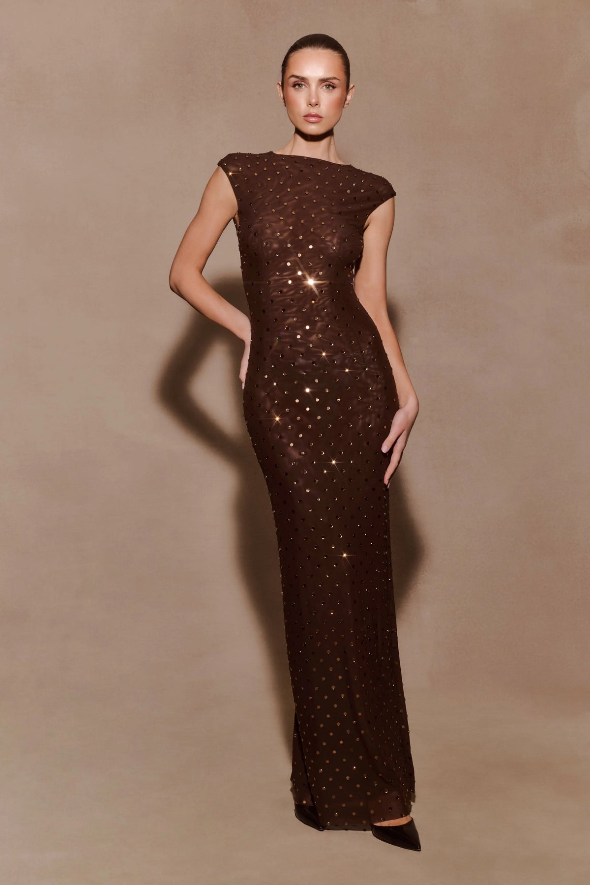 Samara Diamante Maxi Dress