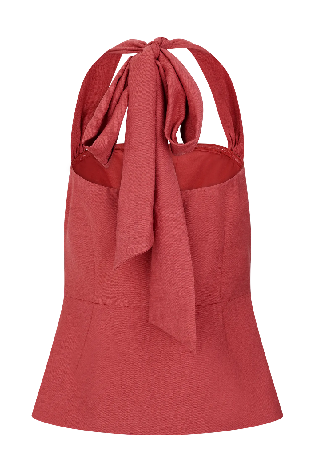 Kallie Linen Peplum Top