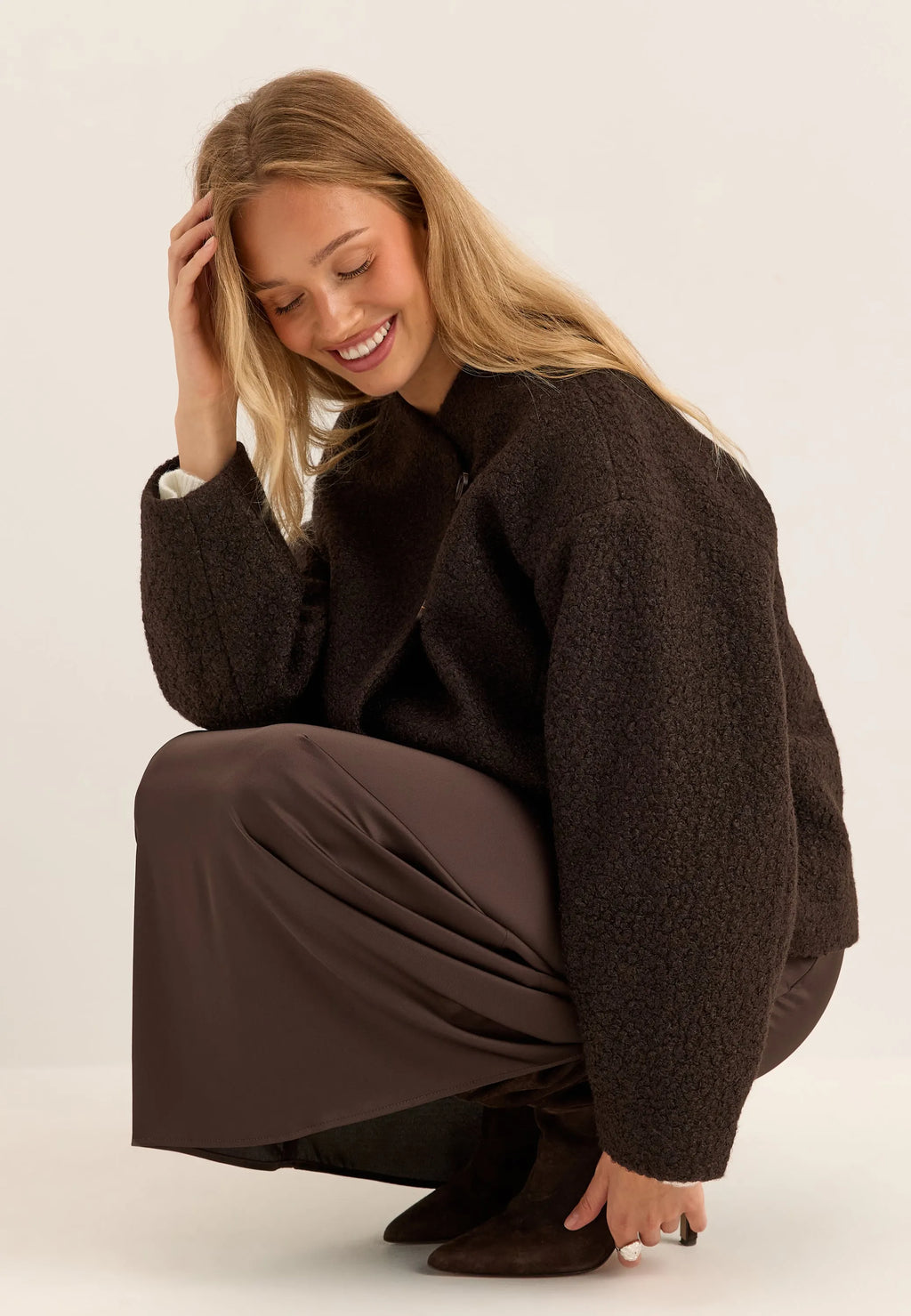 Bouclé Short Jacket