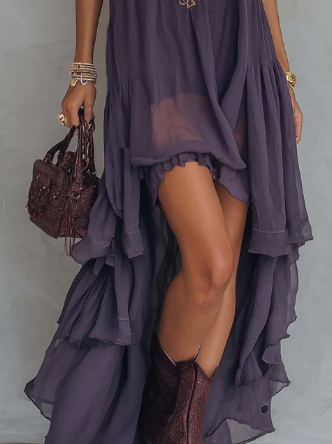Retro Maxi Dress – Great Value