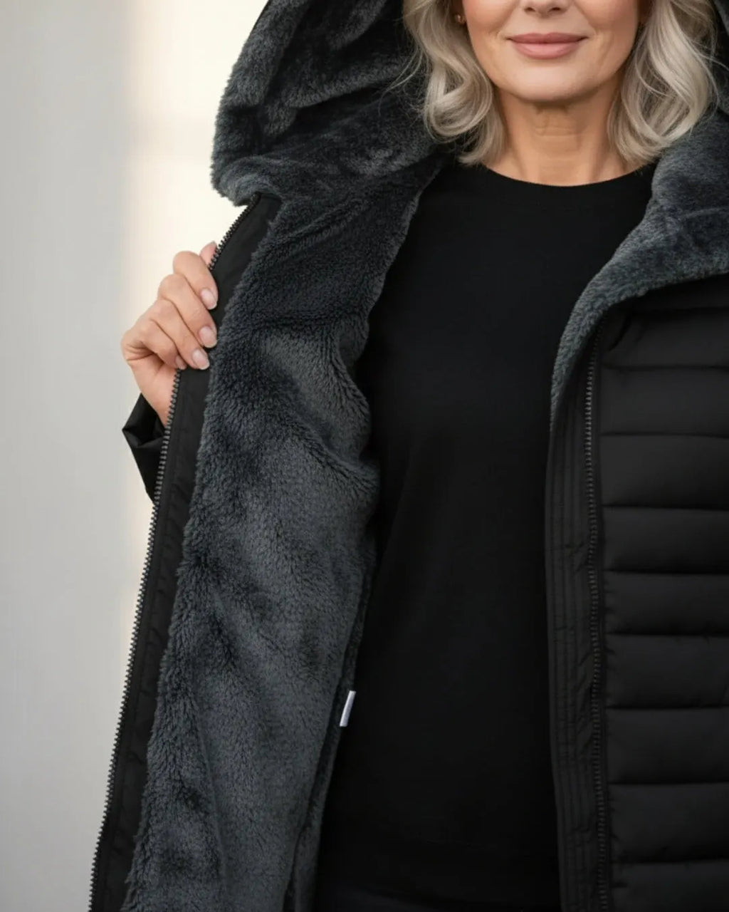 Marelle | Fleece Lined Puffer Coat