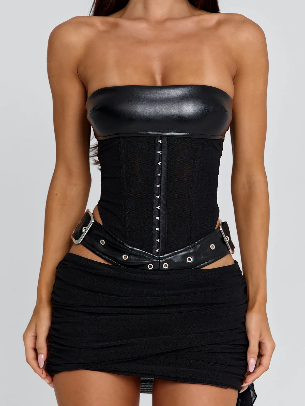 Desiree Black Mini Dress