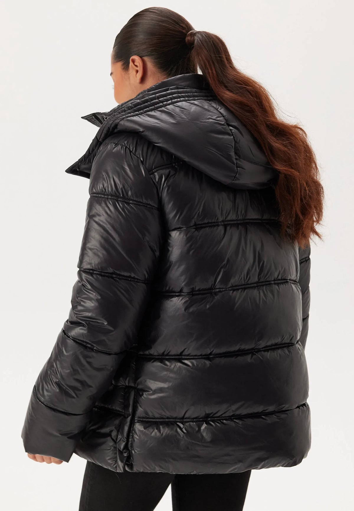 Semi Shiny Padded Jacket