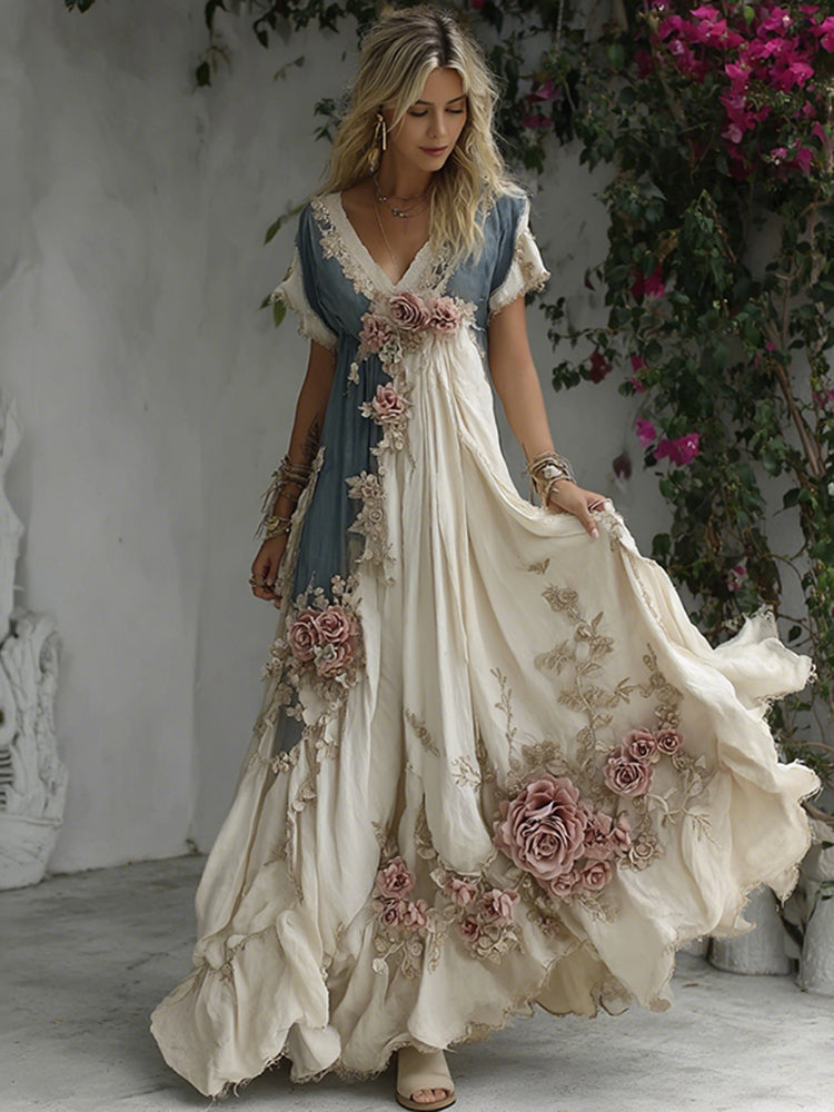 Romantic Maxi Dress in premium, Premium Look