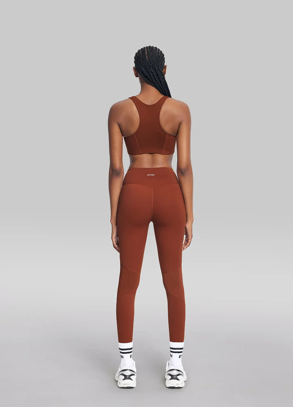 High-Waisted Mesh Leggings for High-Impact Workouts