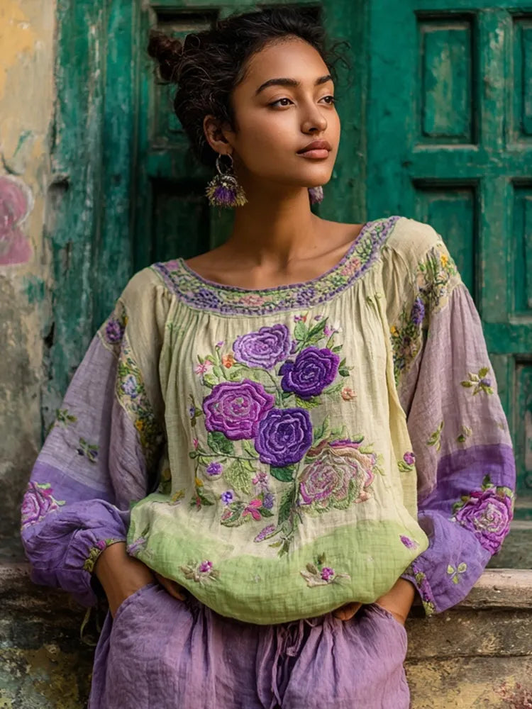 Boho Shirt in linen, Smart Price