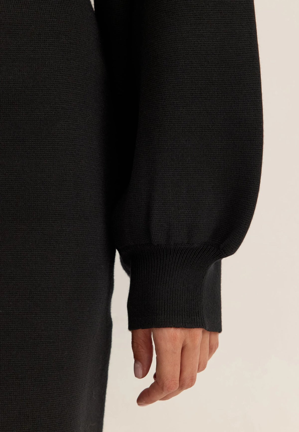 Knitted Mini Cardigan Dress