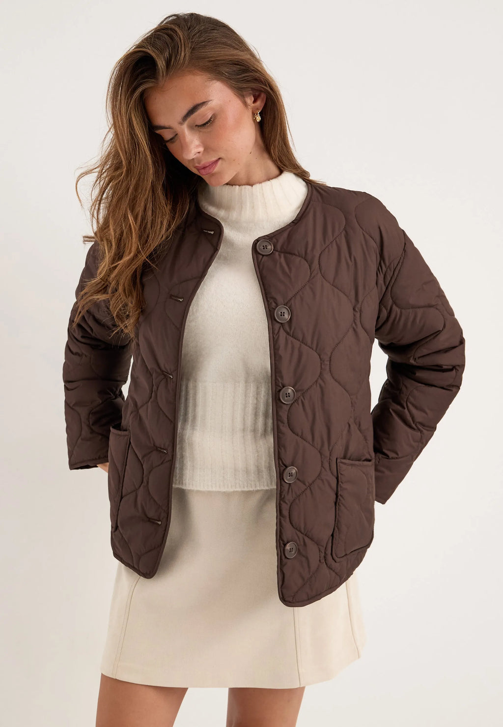 Short Quilted Jacket