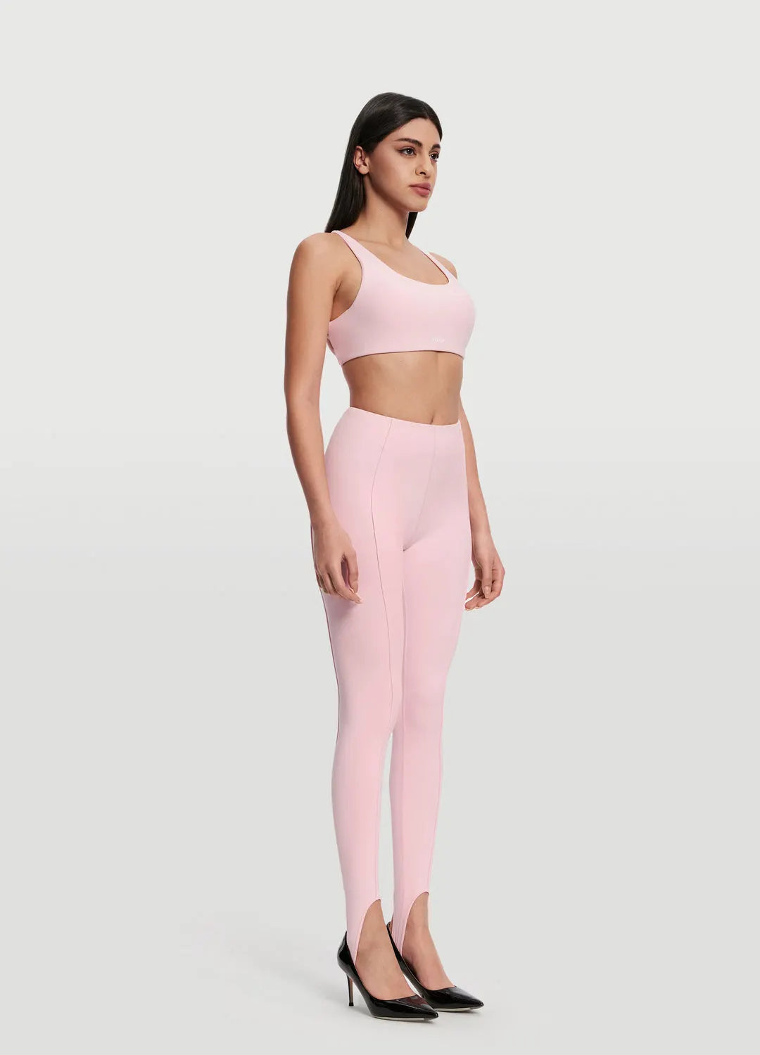 Chic High-Waisted Stirrup Leggings