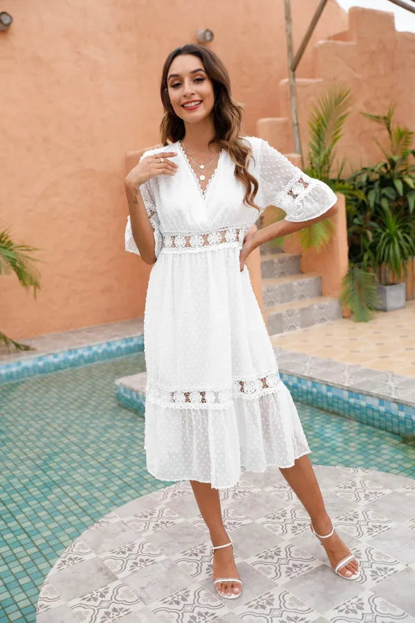 Jenson Cotton Eyelet Maxi Dress - FINAL SALE