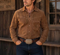 Men's Western-style Shirt