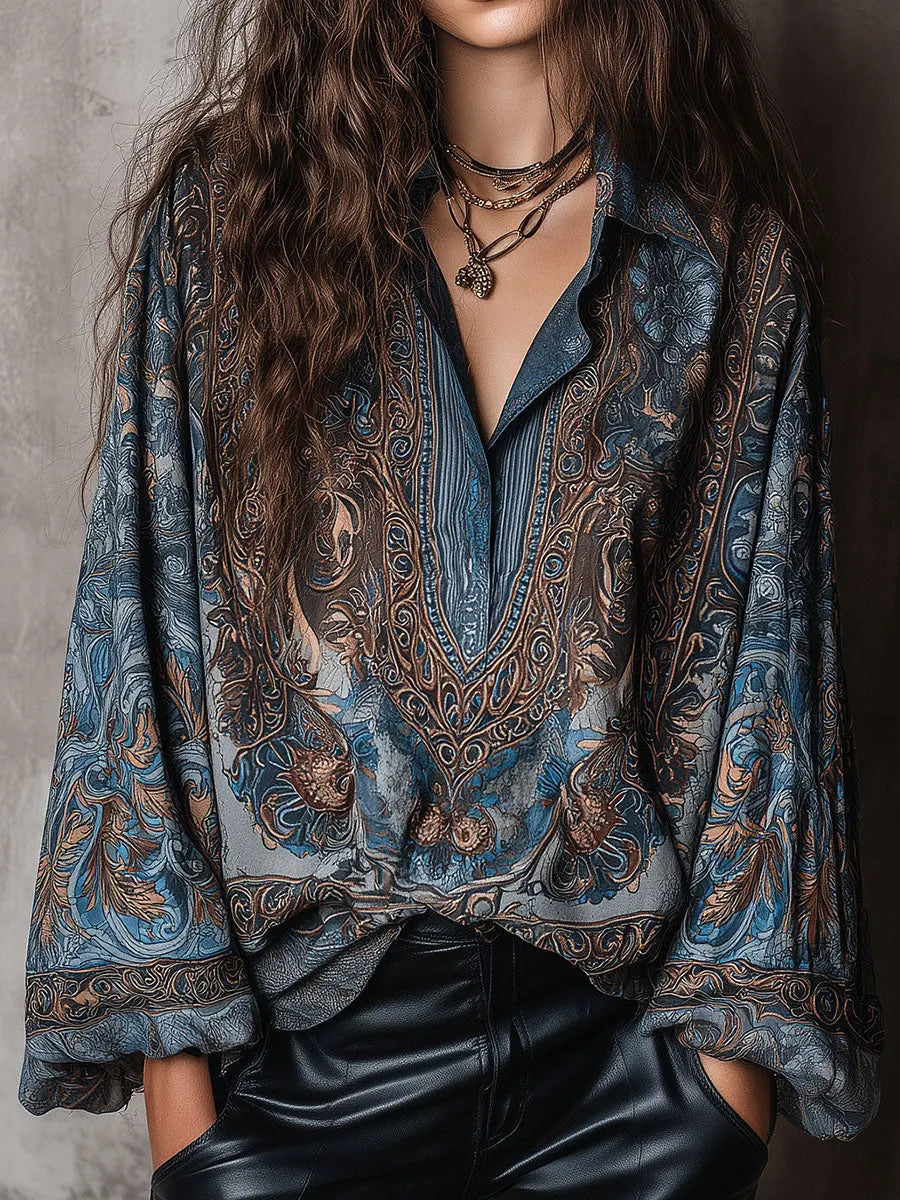 Retro Blouse for Every Day – Great Value