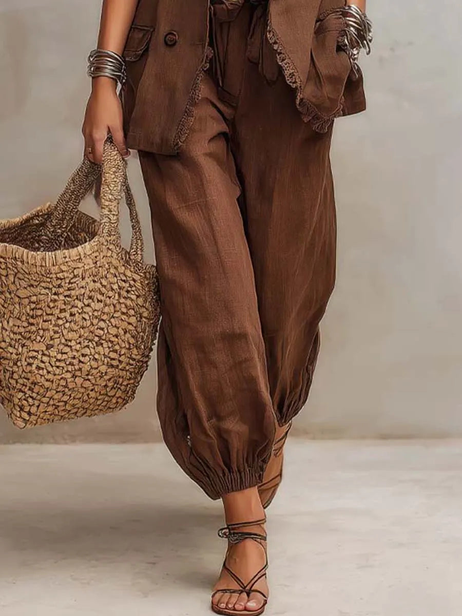 Vintage Blazer in linen, Smart Price