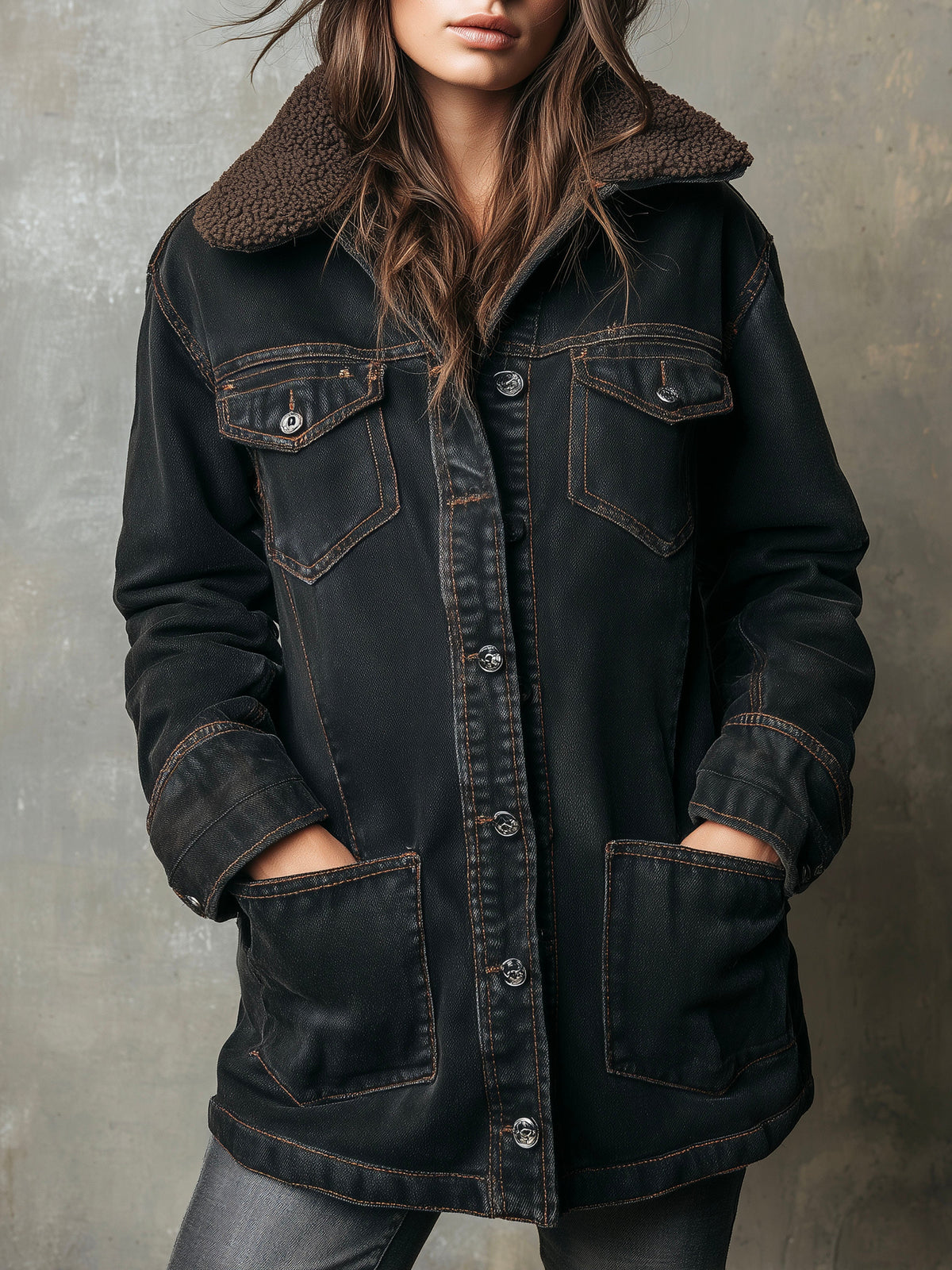 Jacket with denim – Unbeatable Price