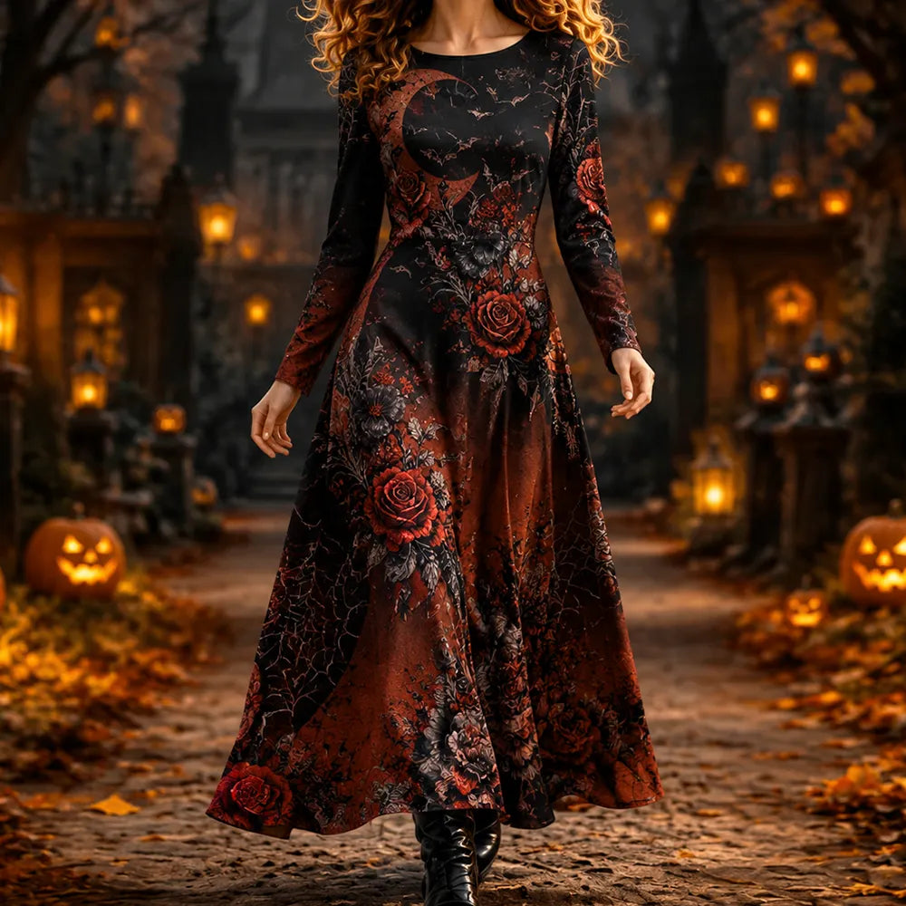 Chic Maxi Dress – Boo-tiful Halloween