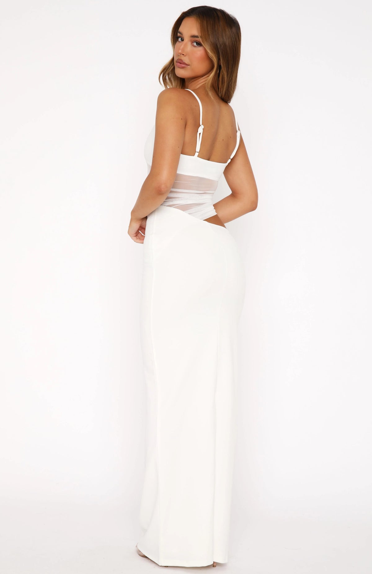 Ivory Siren Maxi Dress
