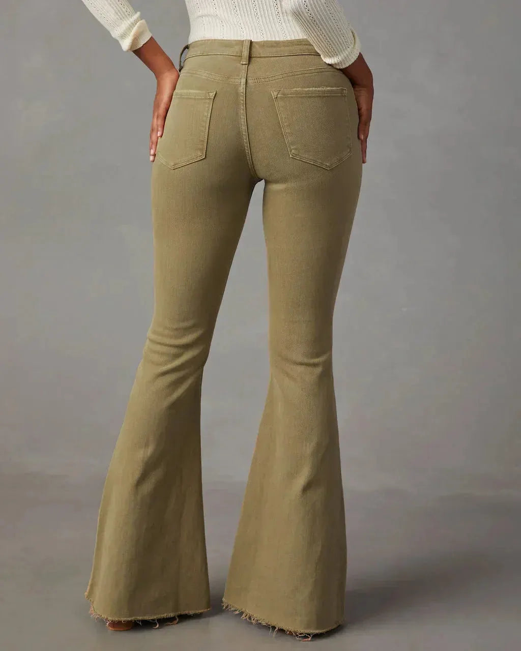 Fashion Flare Women Streetwear 90s Vintage Wide Leg Denim Pantalones Mujer Pantalon Femme Camel Clothes Jean