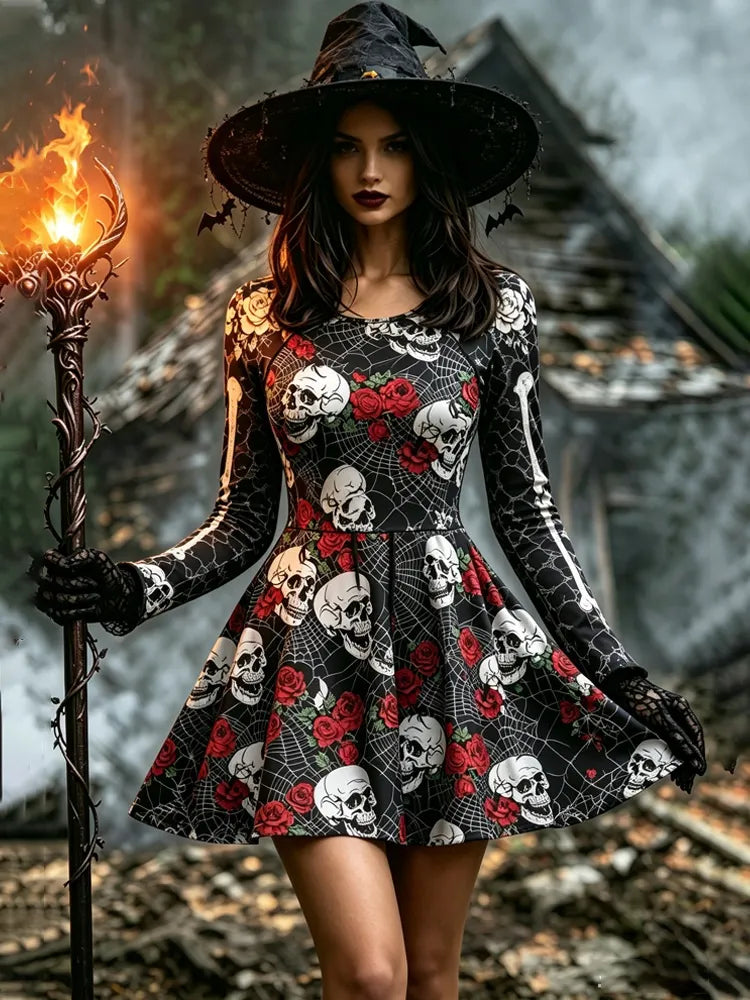 Hauntingly Beautiful Mini Dress – Party Ready