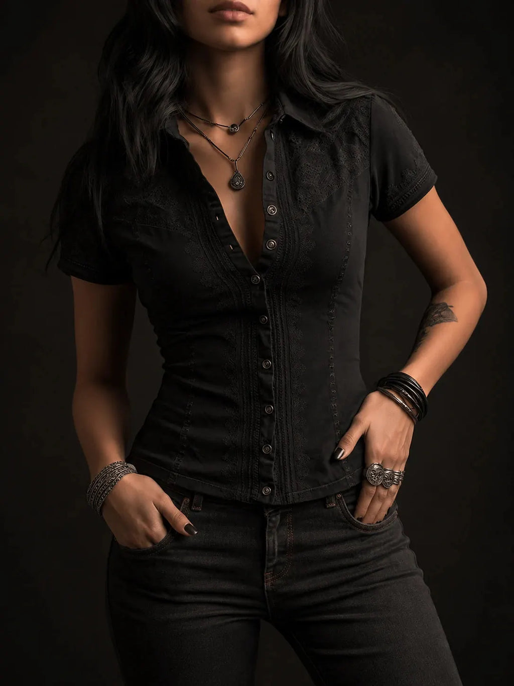 Gothic Shirt – Halloween Trend