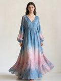 Boho Maxi Dress in premium, Premium Look