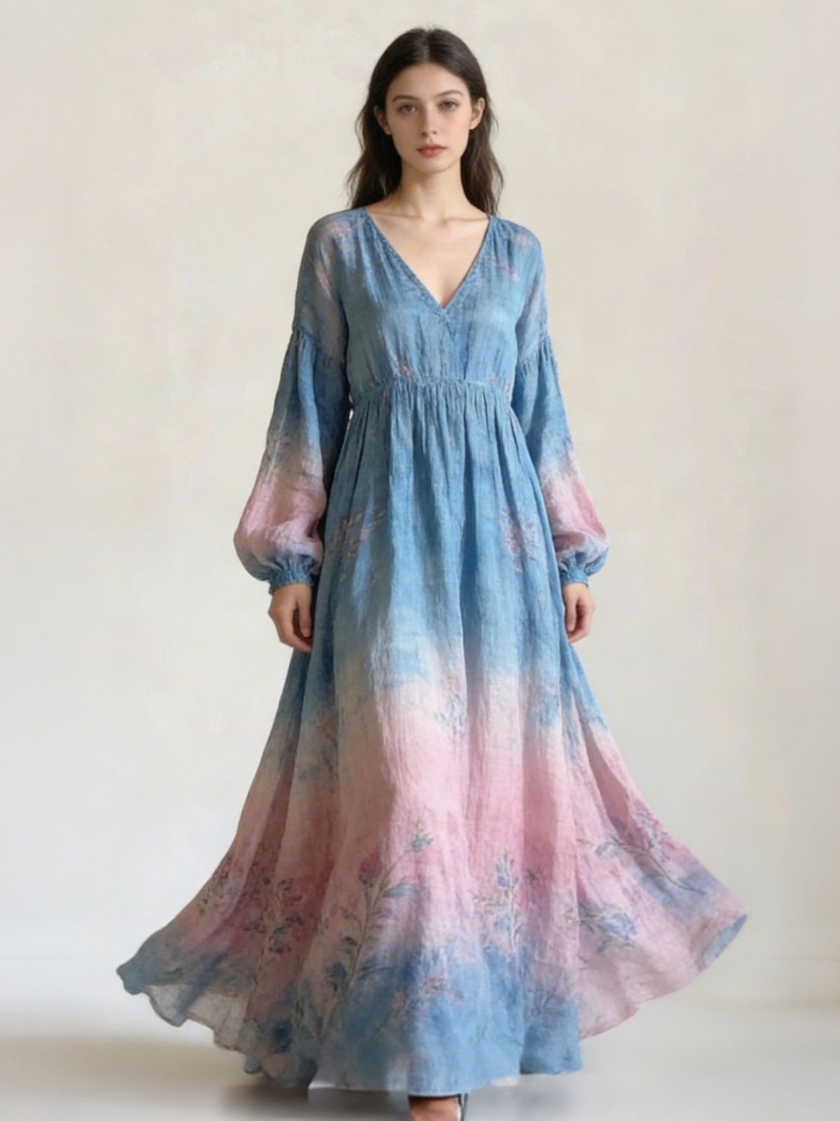 Boho Maxi Dress in premium, Premium Look