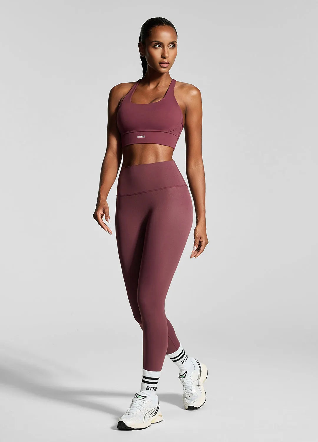 Flattering High-Waisted ⅞-Length Leggings