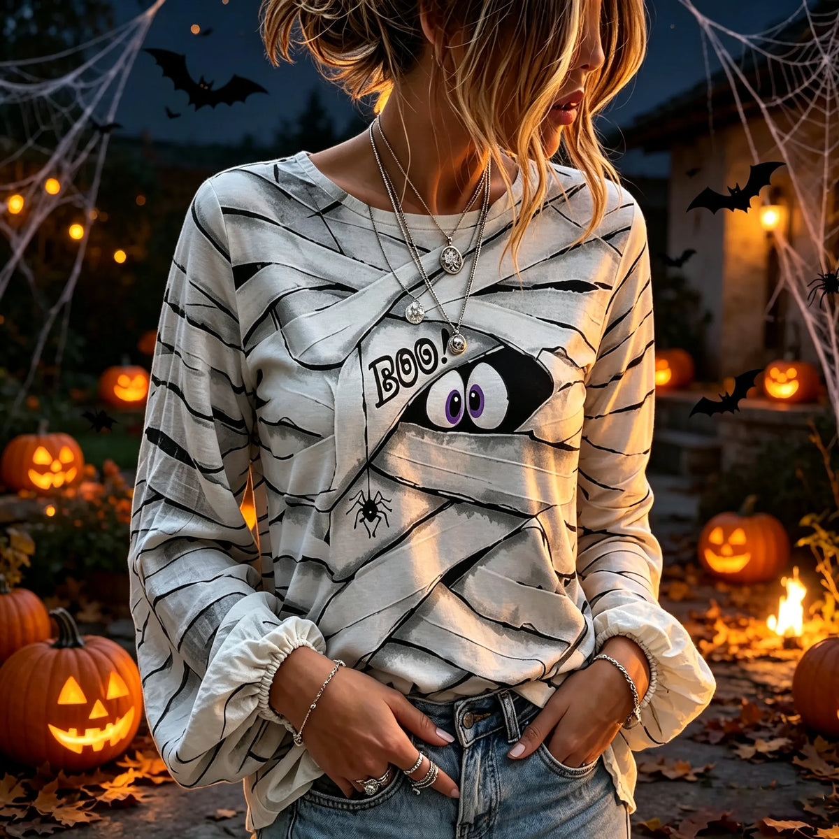 Spooky-Cute Shirt – Halloween Favorite
