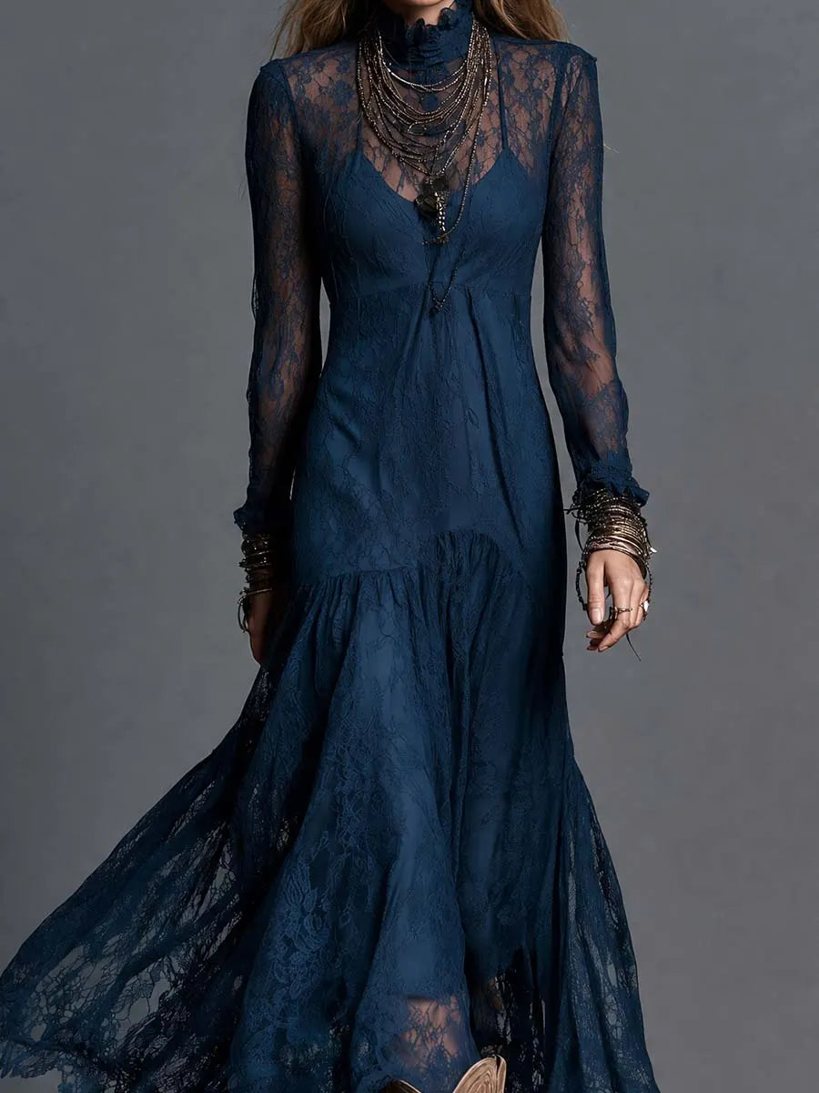 Maxi Dress That Flatters – Boho & lace