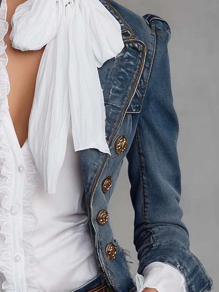 Blazer with denim – Premium Look