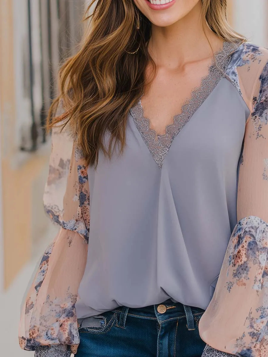 Blouse with chiffon – Smart Price