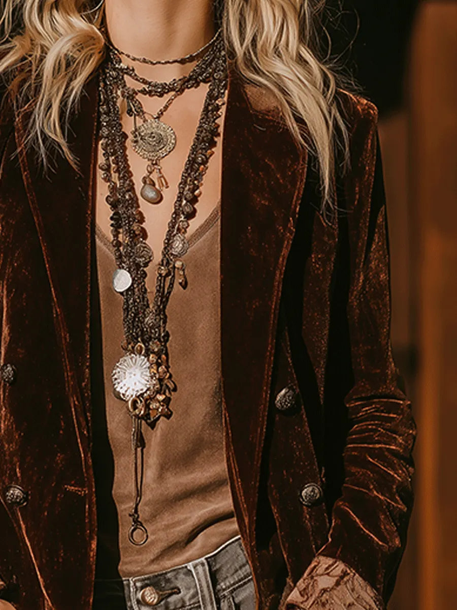 Affordable Luxury: Bohemian Blazer