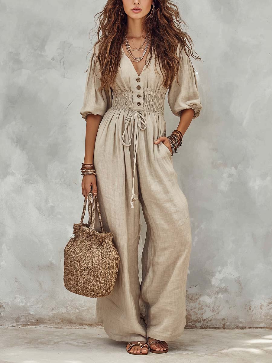 Elevated Jumpsuit – Boho, Everyday Luxury